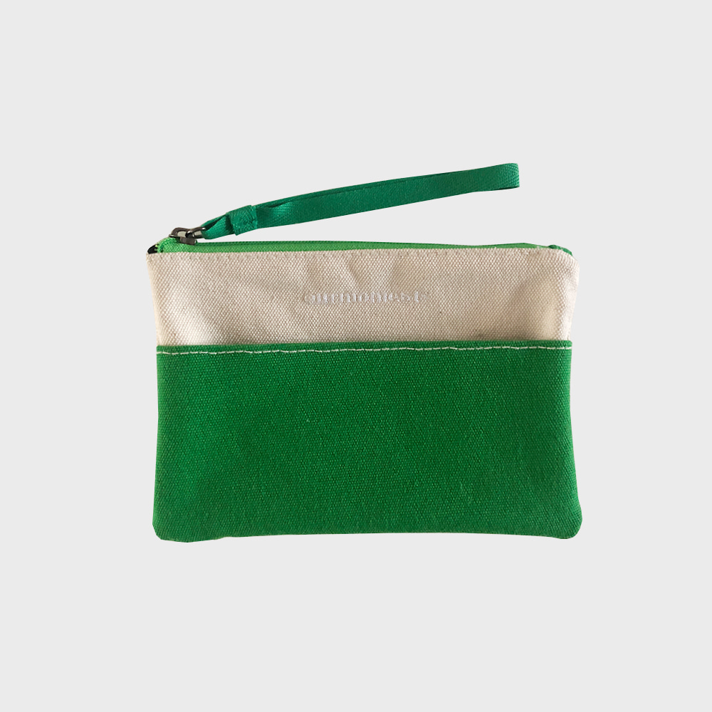 Canvas pouch (green)